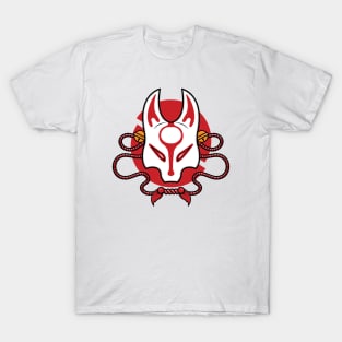 Japanese kitsune mask T-Shirt